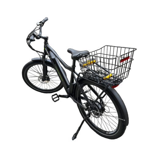 Breeze e-bike with basket